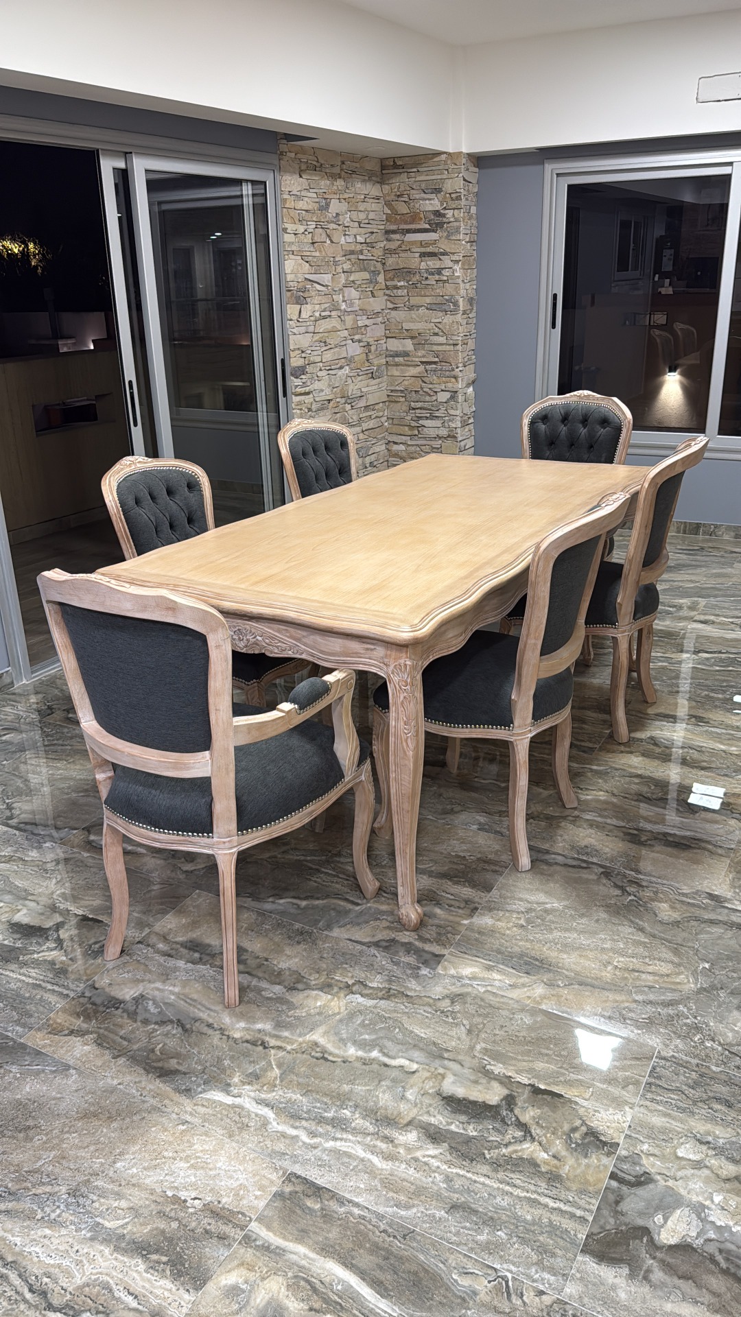 Mesa Estilo Versalles (Rectangular)
